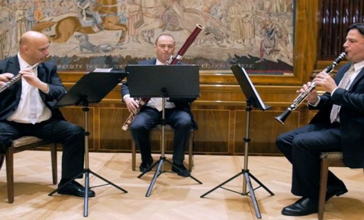Das Dalbergia Trio spielt in Euratsfeld. Foto: Musikagentur Buchmann & Kaspar