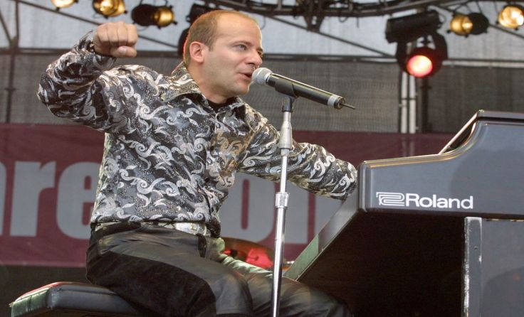 Der Entertainer Andy Lee Lang in Action Foto: Gerhard Bartel