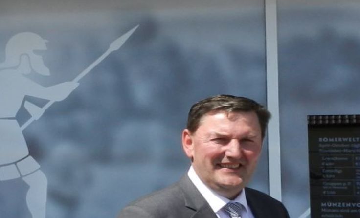 Bürgermeister Bachinger bei der Eröffnung Foto: Gschossmann
