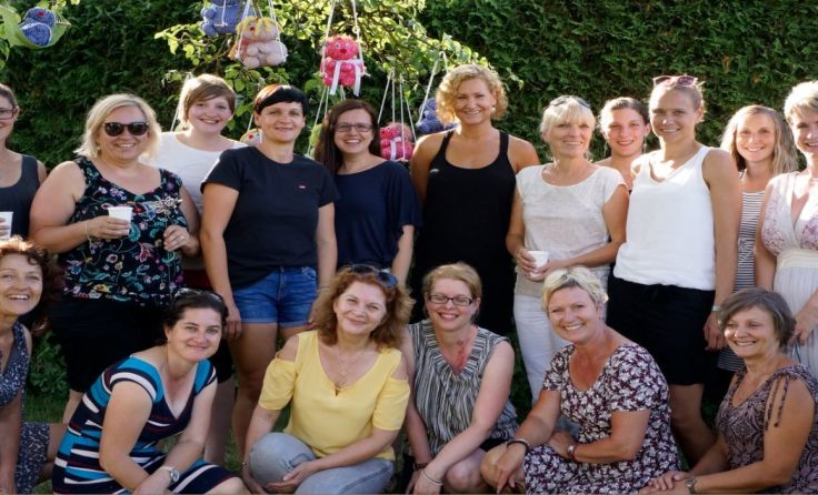 Mitarbeiterinnen der Abteilung Kinder- und JugendheilkundeFoto: Landesklinikum Amstetten