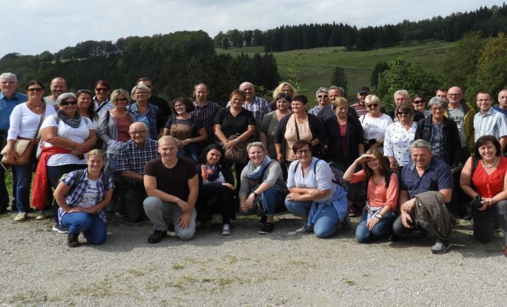 Das Hochbärneck bot lohnenede Ausblick in das Ötscherland und in die Voralpen