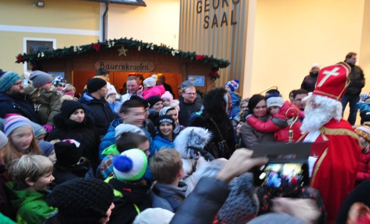 Der Nikolaus ist sehr beliebt. Foto: Gemeinde St. Georgen am Ybbsfelde