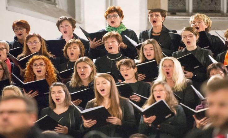 Der Chor Haag ist beim musischen Advent aktiv. Foto: Daniela Adlberger