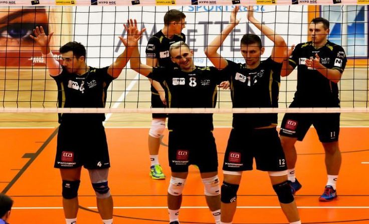 Der VCA Amstetten fuhr gegen Weiz eine Niederlage ein. Foto: Peter Maurer