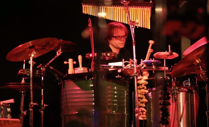 Percussion und Elektronik sind Georg Edlingers Spezialgebiete. Foto: weinfranz.at