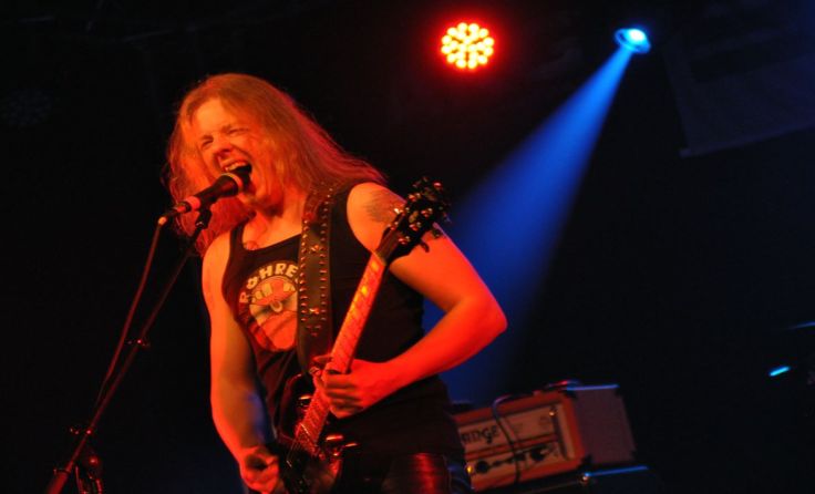 Axel „The Axe“ Fischer-Colbrie in action. Foto: Die Röhren