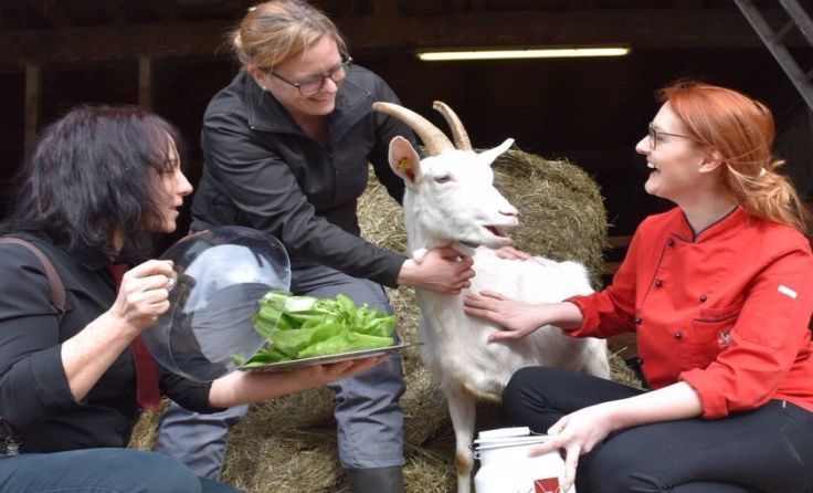 Bäuerliche Köstlichkeiten der Region machen Lust zum Nachkochen. Foto: Angelika Kappl