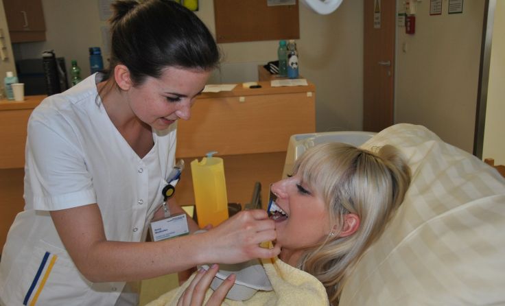 Praxisnahe Trainings in Kleingruppen am Bildungscampus Mostviertel Foto: LK Amstetten