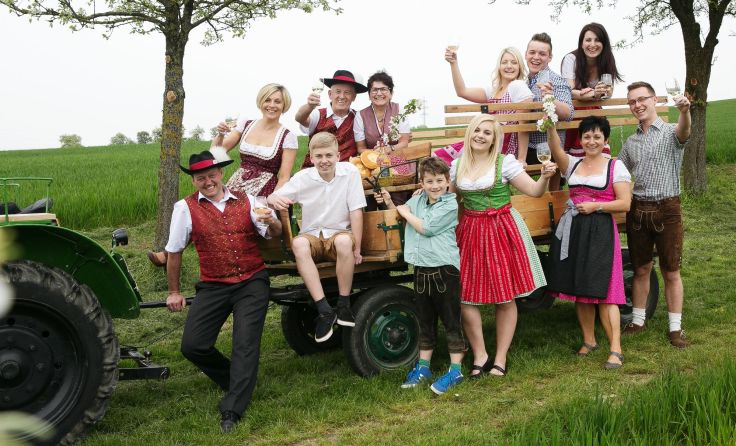 Lebensfreude wird am Hof der Familie Oberaigner-Binder gepflegt. Foto: Doris Schwarz-König