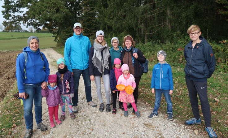 Die Strecke war von herbstlicher Farbenvielfalt geprägt. Foto: Marktgemeinde Kematen/Ybbs