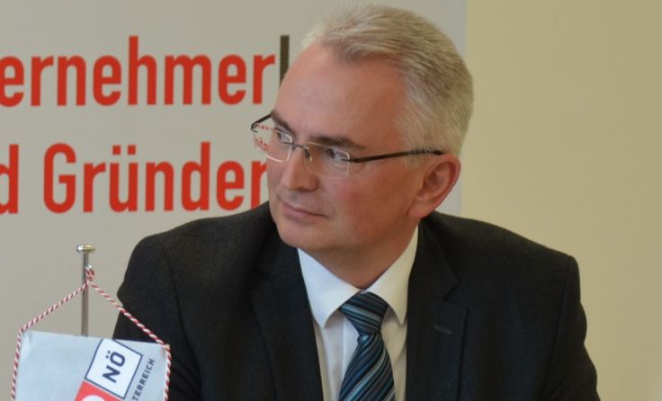 Der Initiator der Bildungsmeile, WK-Bezirksstellenleiter Andreas Geierlehner. Foto: mott