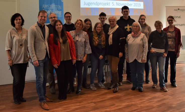 Bei der Veranstaltung „Jugend macht Amstetten“ Foto: Stadtgemeinde Amstetten