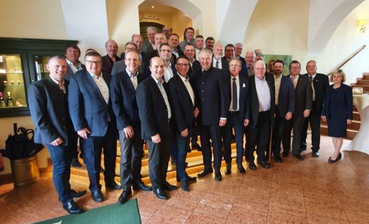 Beim Gespräch über die Zukunft des Wohnbaus Foto: Pressl