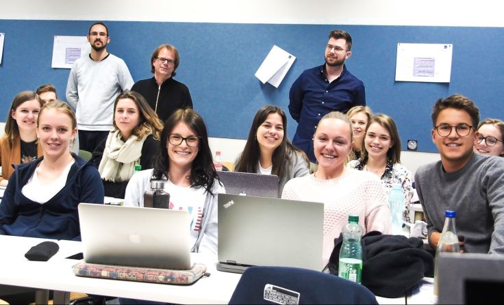 Zu Gast bei der FH St. Pölten, die am Projekt Zwischen[Welten] teilnimmt. Foto: Helga Steinacher