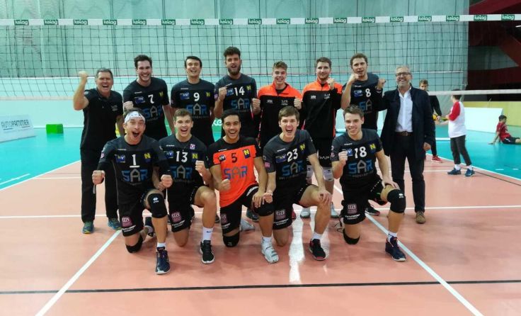 Der VCA jubelt nach über zwei Stunden über einen Marathonsieg Foto: VCA