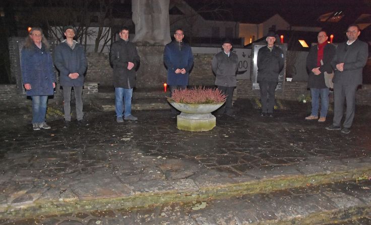 Bei der Gedenkfeier des Kameradschaftsbundes Amstetten. Foto: Stadtgemeinde Amstetten