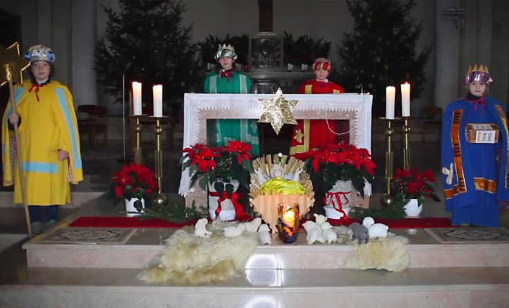 Die Salesianerpfarre Amstetten Herz Jesu kommen heuer online mit einem Video.Foto: Wolfgang Zarl