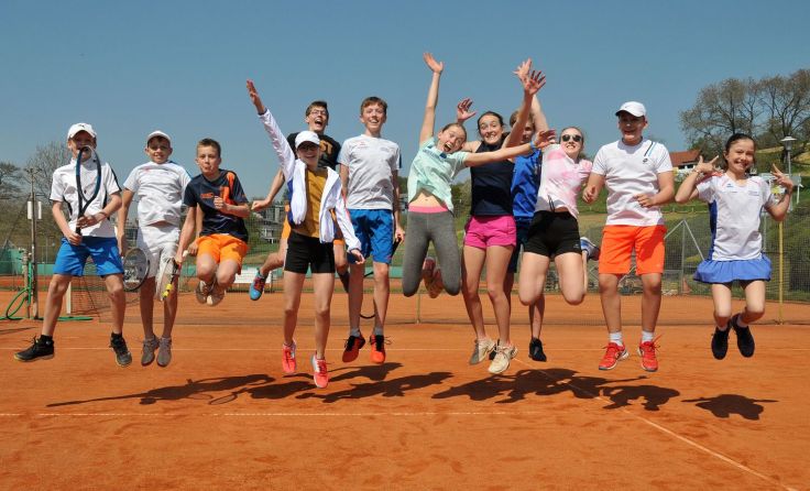 Beste Stimmung gab es bei den Jugend-Sommercamps Foto: UTC Amstetten