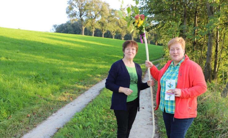 Die Wegbegleiterinnen Anna Raab und Annemarie Halbmayr (Foto: Raab)