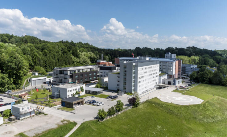 Das Landesklinikum Amstetten (Foto: LK Amstetten)