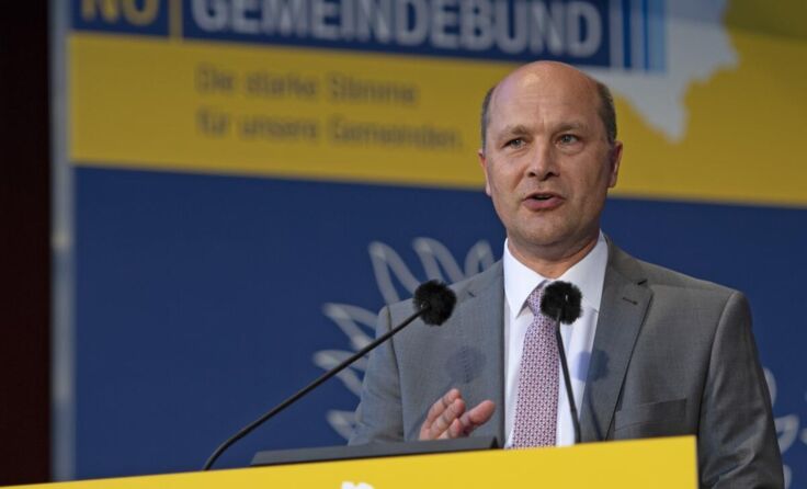 Johannes Pressl ist der Präsident des NÖ Gemeindebundes. (Foto: ERICH MARSCHIK)