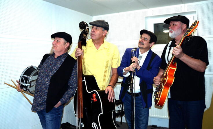 Die Rockabilly-Band Monkwood Boys (Foto: privat)