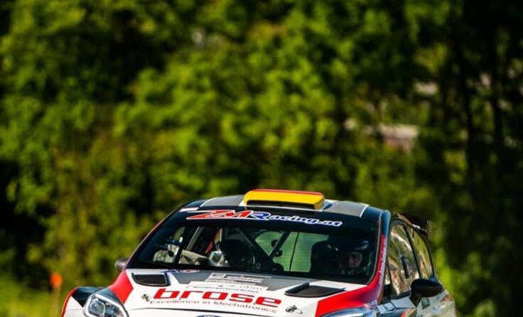 Im Ford Fiesta Rally2 (Foto: Dominik Dinkel)