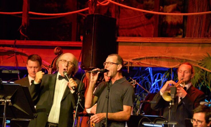Martin Rockenschaub, Erwin Szelegowitz und die Big Band Theory (Foto: mott)