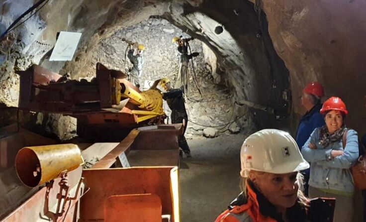 Im Bergwerk (Foto: Jürgen Gerstner)