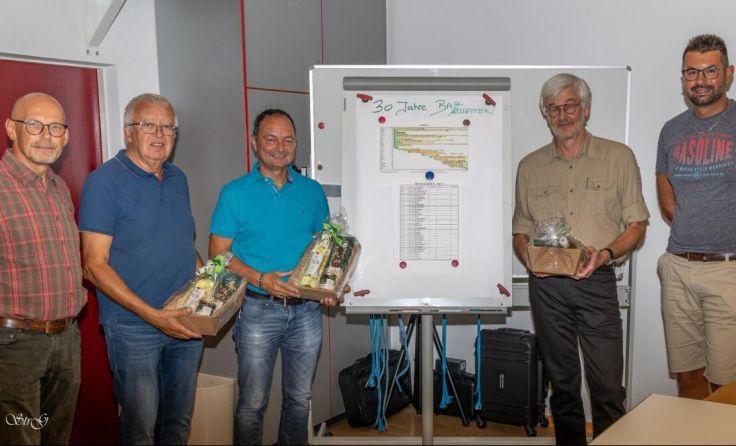 Ehrung für langjährige Freiwilige (Foto: Bfkdo Amstetten)