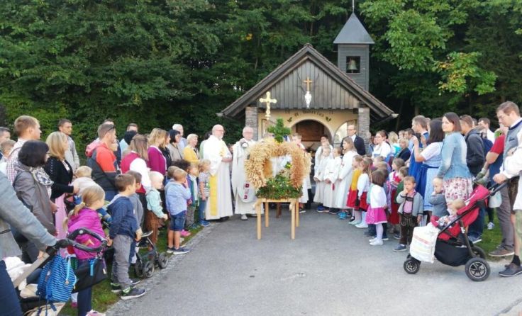 Bei der Hubertus-Kapelle (Foto: privat)