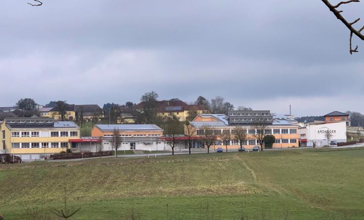 Der künftige gemeinsame Schulstandort (Foto: Marktgemeinde Ardagger)