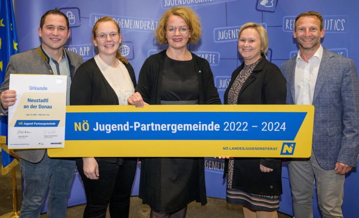 Neustadtl ist eine der ausgezeichneten Jugend-Partnergemeinden (Foto: NLK Burchhart)