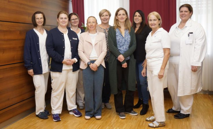 Ein Teil des Teams der Geburtenabteilung aus dem Landesklinikum Amstetten (Foto: LK Amstetten)