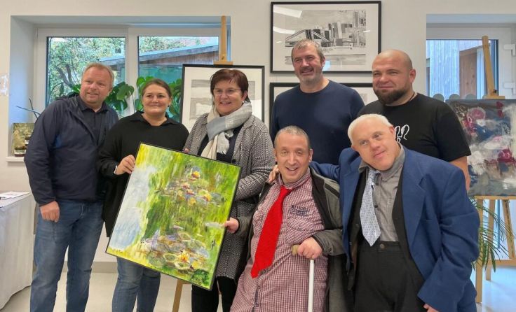 Ehrengäste zu Gast (Foto: Lebenshilfe NÖ)