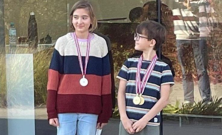 Stella Haslinger und Noah Pleimer (Foto: Horst Haslinger)