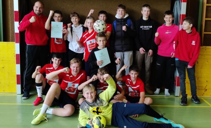 Beim Turnier in Haag (Foto: Sport/Mittelschule Schubertviertel)