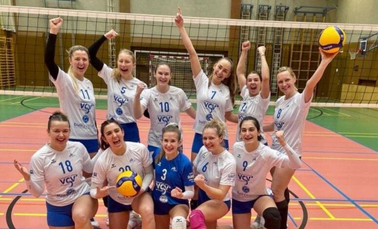 Jubel nach dem Spiel (Foto: VCN)