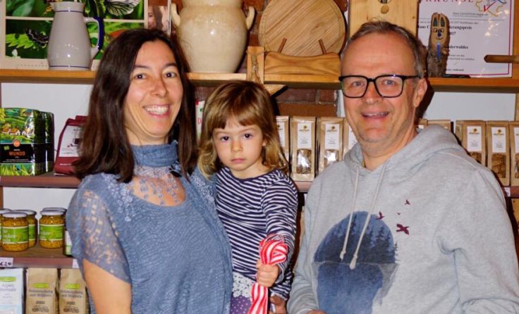 Gabi, Magdalena und Hans Dornmayr (Foto: mott)