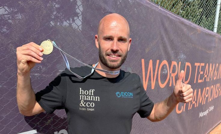 Marco Mirnegg gewann die Ü40 Tennis Weltmeisterschaft (Foto: hitspot.at)
