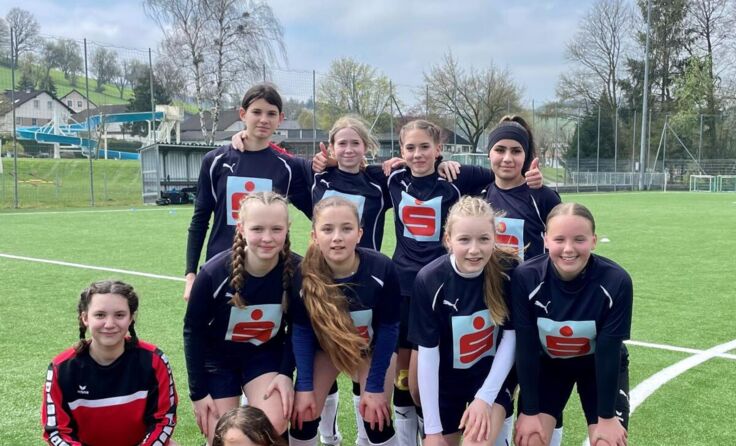 Die Fußballmädchen (Foto: SMS Schubertviertel)