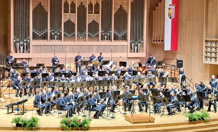Polizeimusik Oberösterreich (Foto: Peter Steininger )