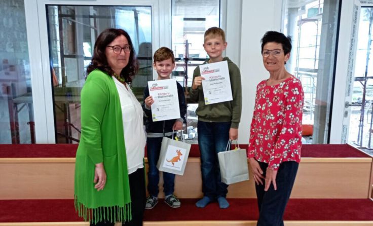 Freude über die Platzierung (Foto: Volksschule Langenhart)