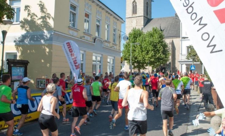 Beim Stadtlauf (Foto: Naturfreunde)