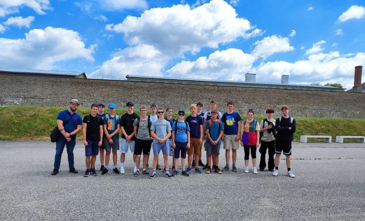 In der Gedenktstätte Mauthausen (Foto: HLBLA St. Florian)