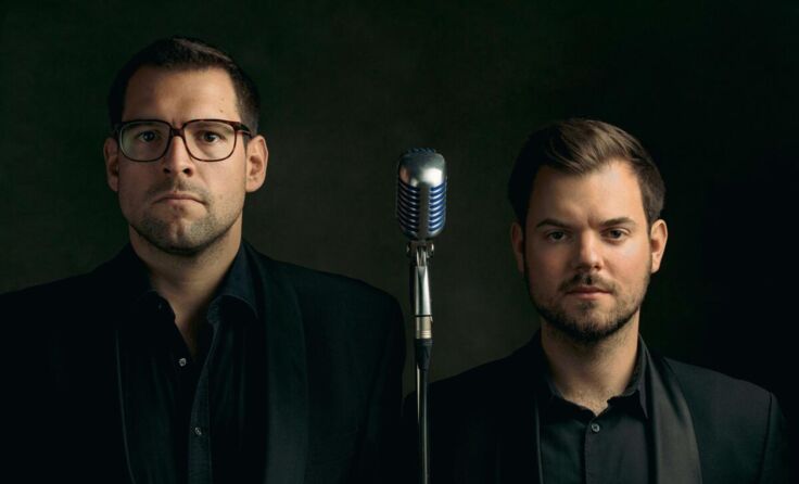 Flo und Wisch werden den Abend moderieren (Foto: Jan Frankl)