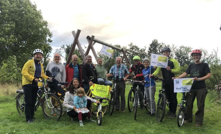 Aktivisten der Radlobby Enns-Donau-Winkel laden zur Mobilitäswoche (Foto: Radlobby Mostviertel)