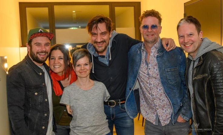 Die Band Alle Achtung nahm mit LIZ mueller ein Musikvideo auf (Foto: Wolfgang Simlinger)