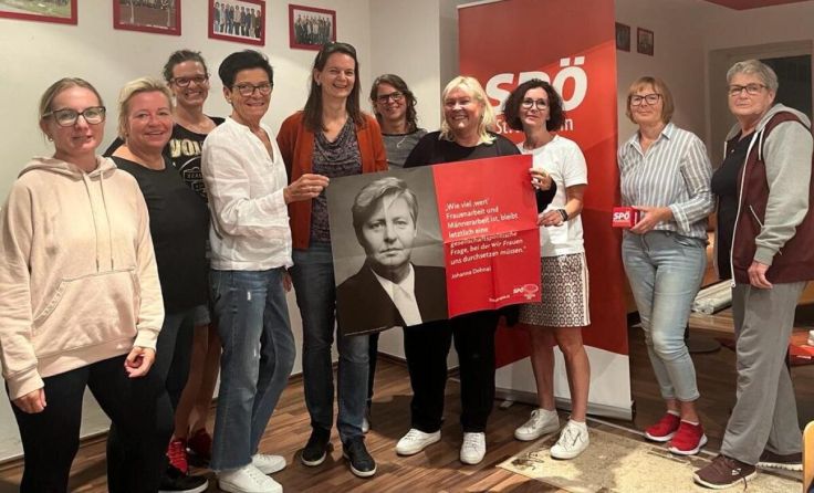 Frauen der SPÖ St. Valentin gegen eklatante Ungerechtigkeit (Foto: SPÖ)