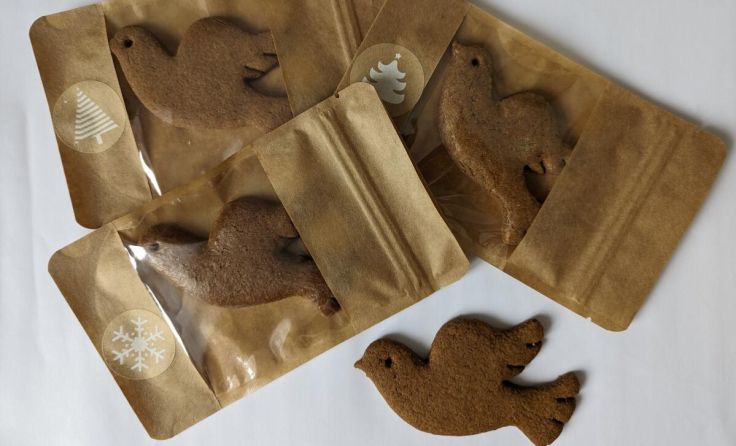 Lebkuchen als Friedensbotschaft (Foto: Kameradschaftsbund Oftering)